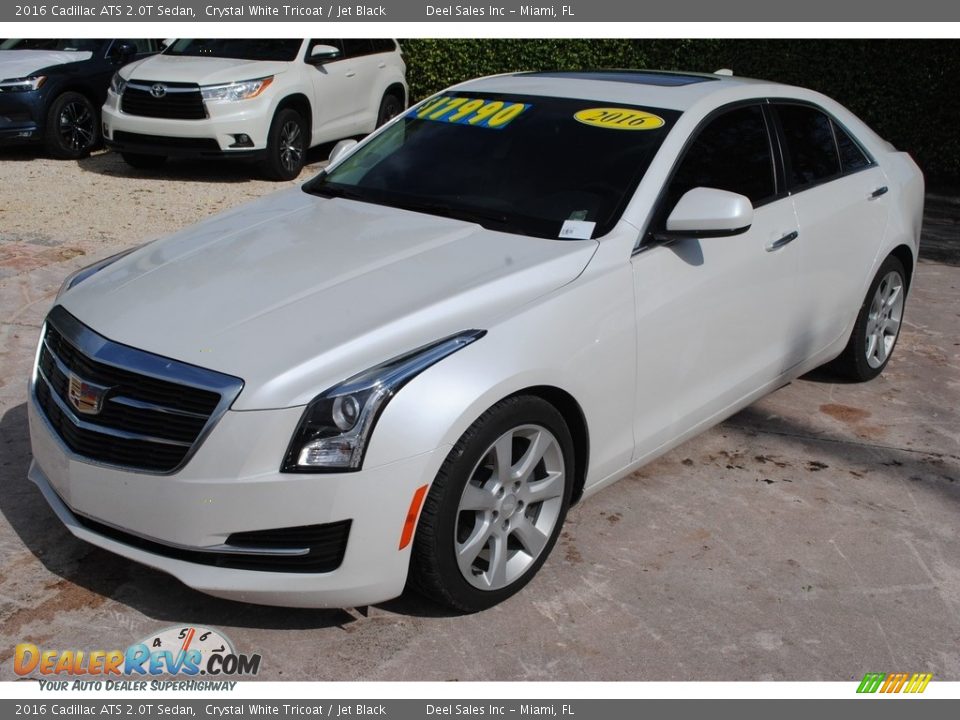 Crystal White Tricoat 2016 Cadillac ATS 2.0T Sedan Photo #4