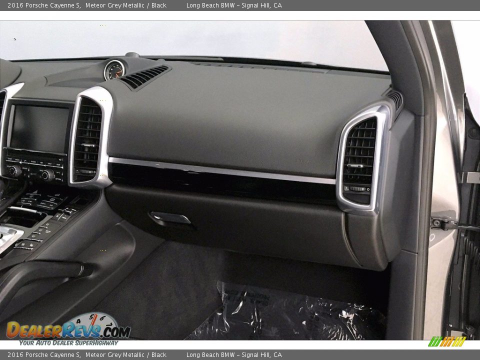 2016 Porsche Cayenne S Meteor Grey Metallic / Black Photo #22