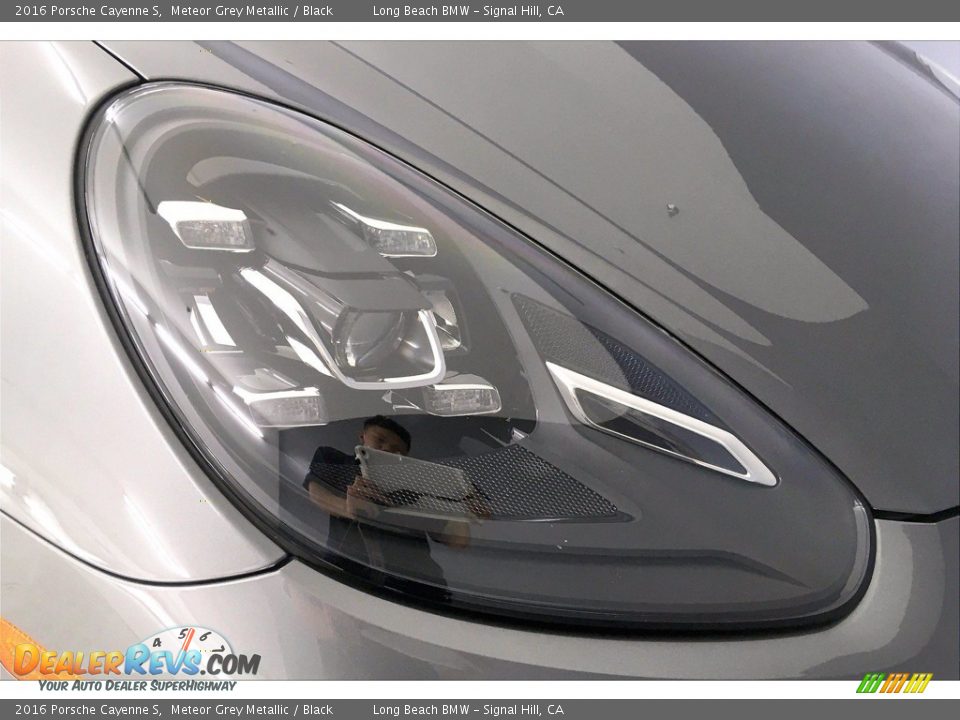 2016 Porsche Cayenne S Meteor Grey Metallic / Black Photo #26