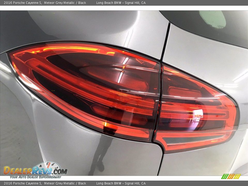 2016 Porsche Cayenne S Meteor Grey Metallic / Black Photo #27