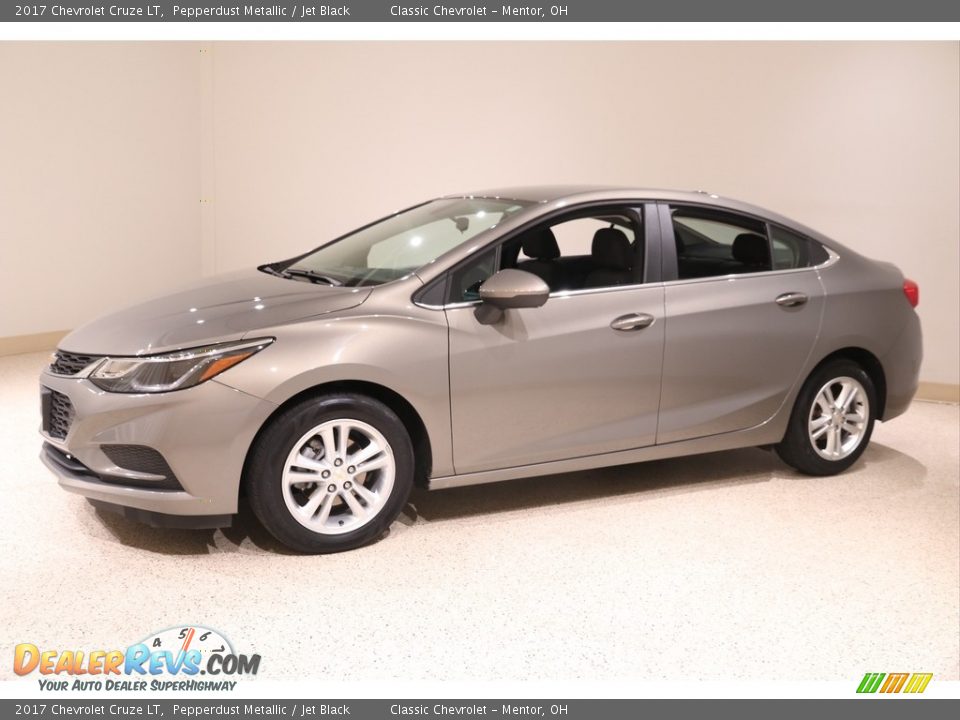 2017 Chevrolet Cruze LT Pepperdust Metallic / Jet Black Photo #3