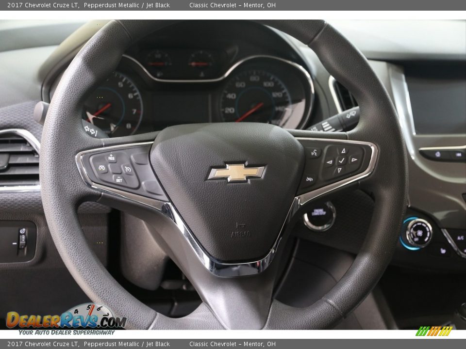 2017 Chevrolet Cruze LT Pepperdust Metallic / Jet Black Photo #6
