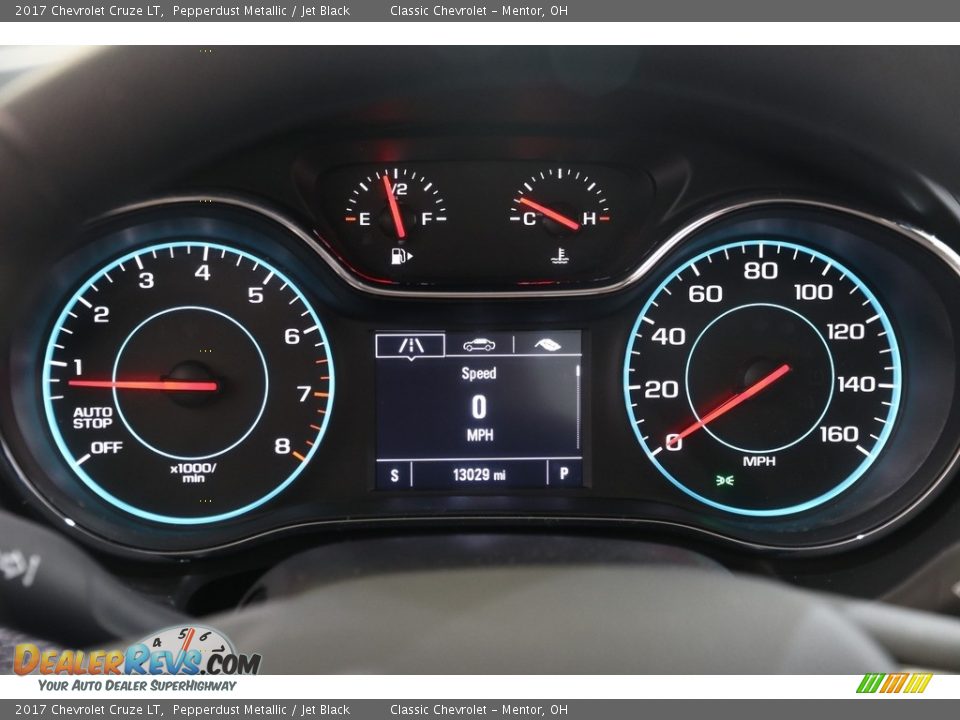 2017 Chevrolet Cruze LT Pepperdust Metallic / Jet Black Photo #7