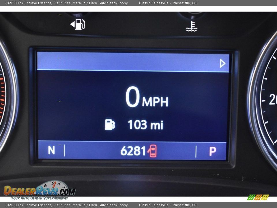 2020 Buick Enclave Essence Satin Steel Metallic / Dark Galvinized/Ebony Photo #18
