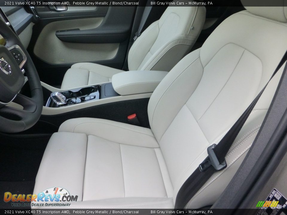 Front Seat of 2021 Volvo XC40 T5 Inscription AWD Photo #7