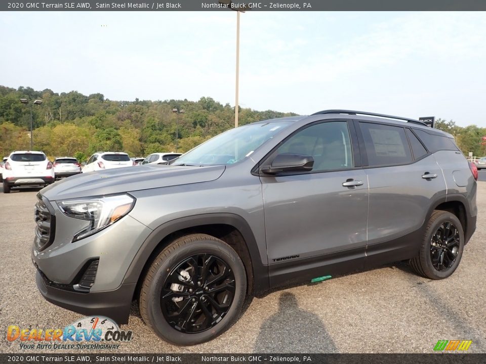 2020 GMC Terrain SLE AWD Satin Steel Metallic / Jet Black Photo #1