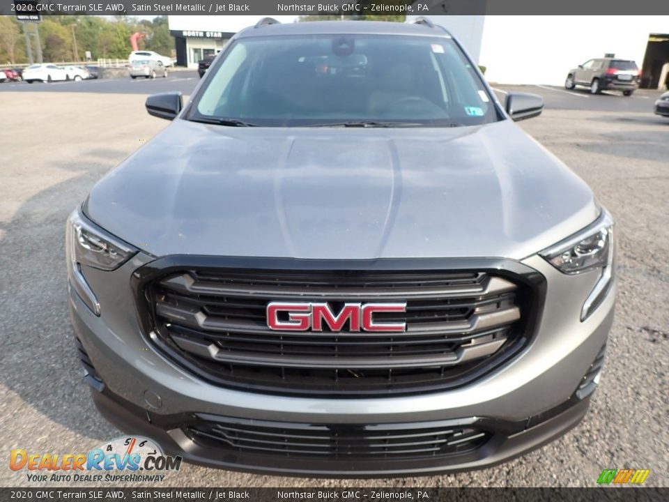 2020 GMC Terrain SLE AWD Satin Steel Metallic / Jet Black Photo #2