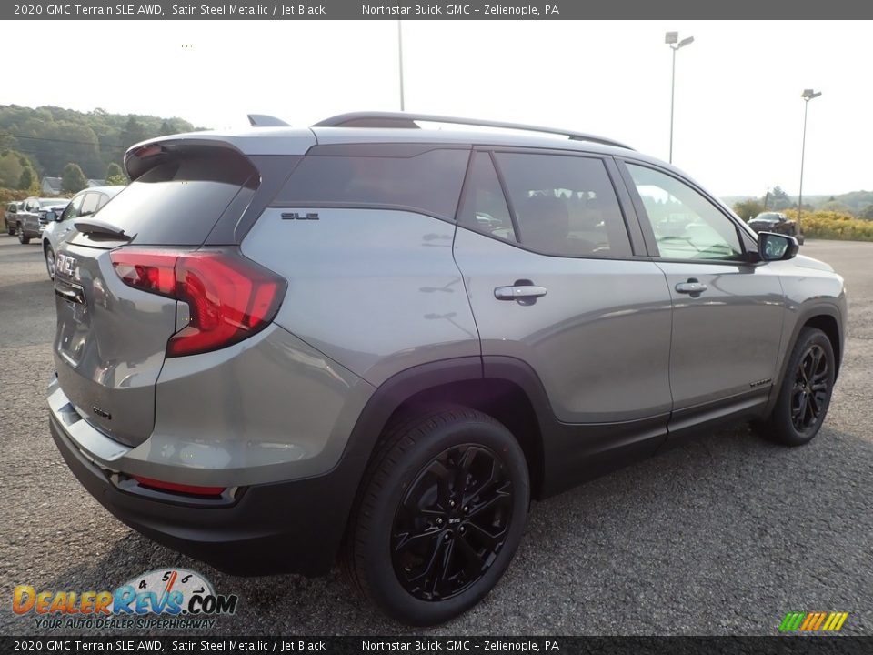 2020 GMC Terrain SLE AWD Satin Steel Metallic / Jet Black Photo #5
