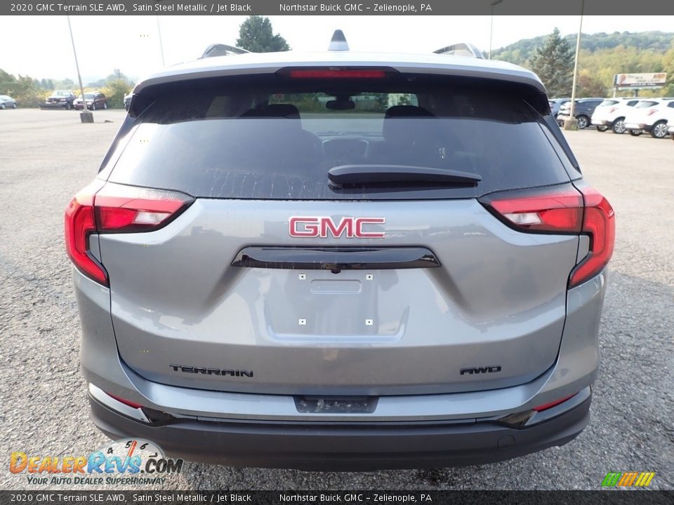2020 GMC Terrain SLE AWD Satin Steel Metallic / Jet Black Photo #6