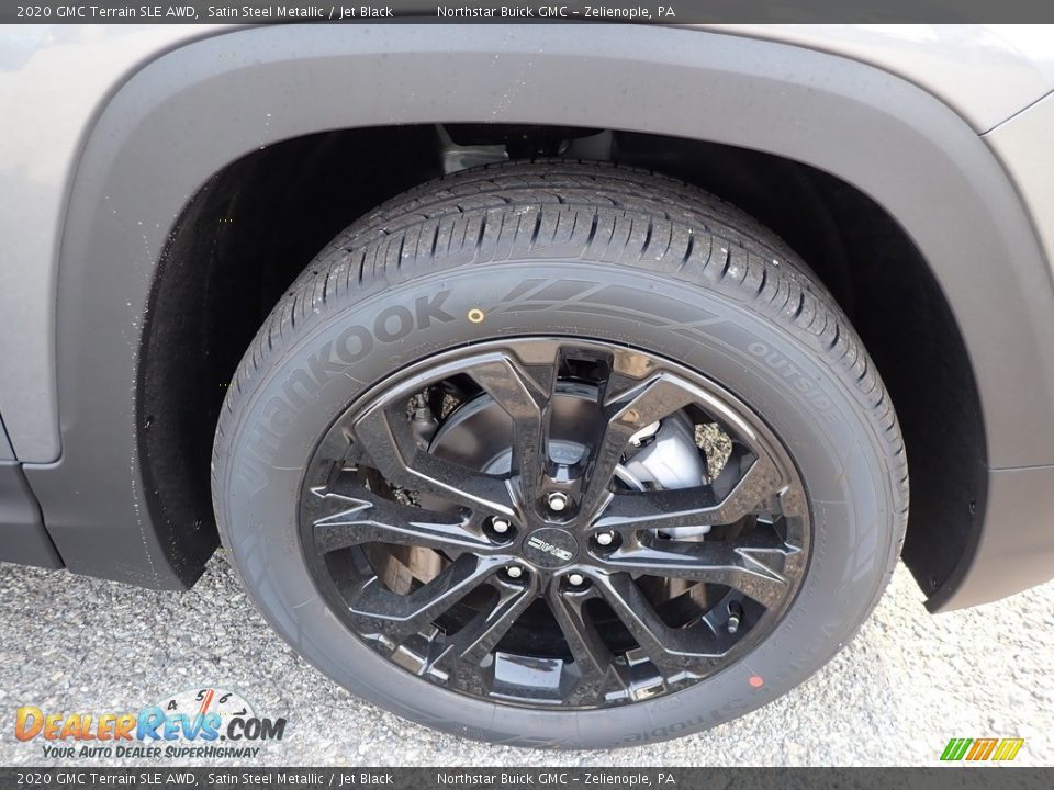 2020 GMC Terrain SLE AWD Satin Steel Metallic / Jet Black Photo #10