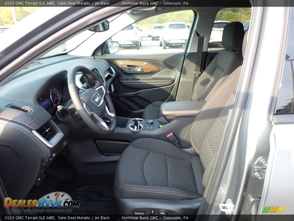 2020 GMC Terrain SLE AWD Satin Steel Metallic / Jet Black Photo #13