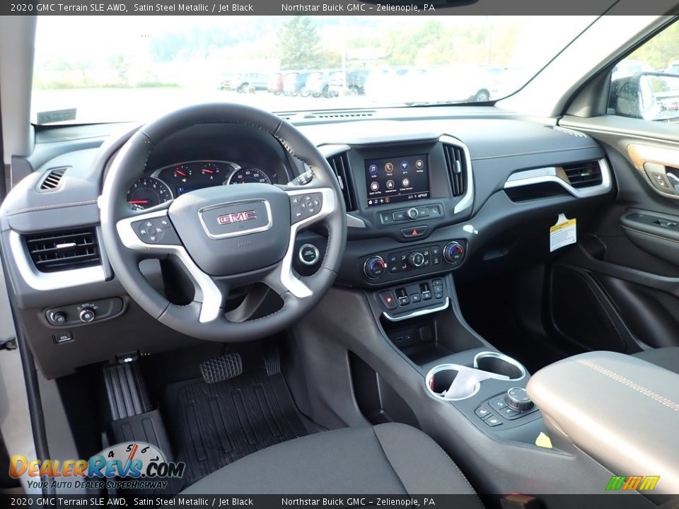 2020 GMC Terrain SLE AWD Satin Steel Metallic / Jet Black Photo #15