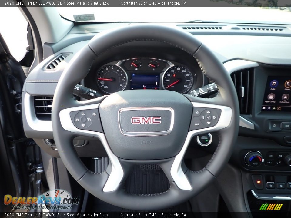 2020 GMC Terrain SLE AWD Satin Steel Metallic / Jet Black Photo #17