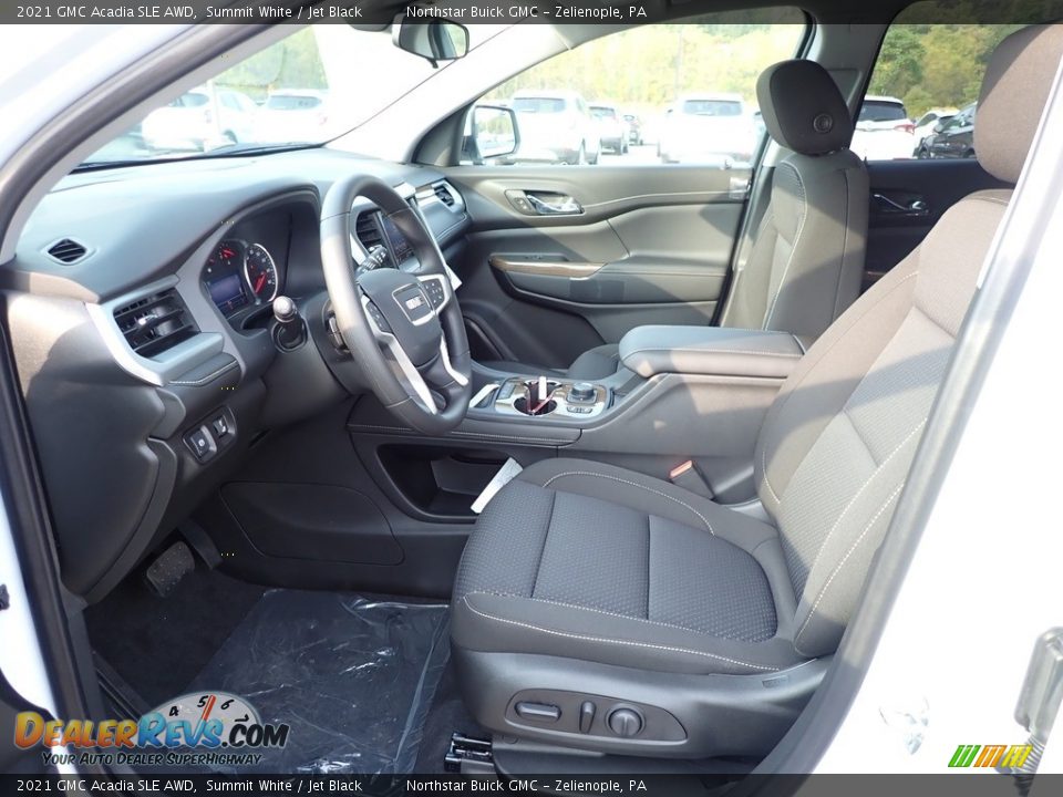 2021 GMC Acadia SLE AWD Summit White / Jet Black Photo #12