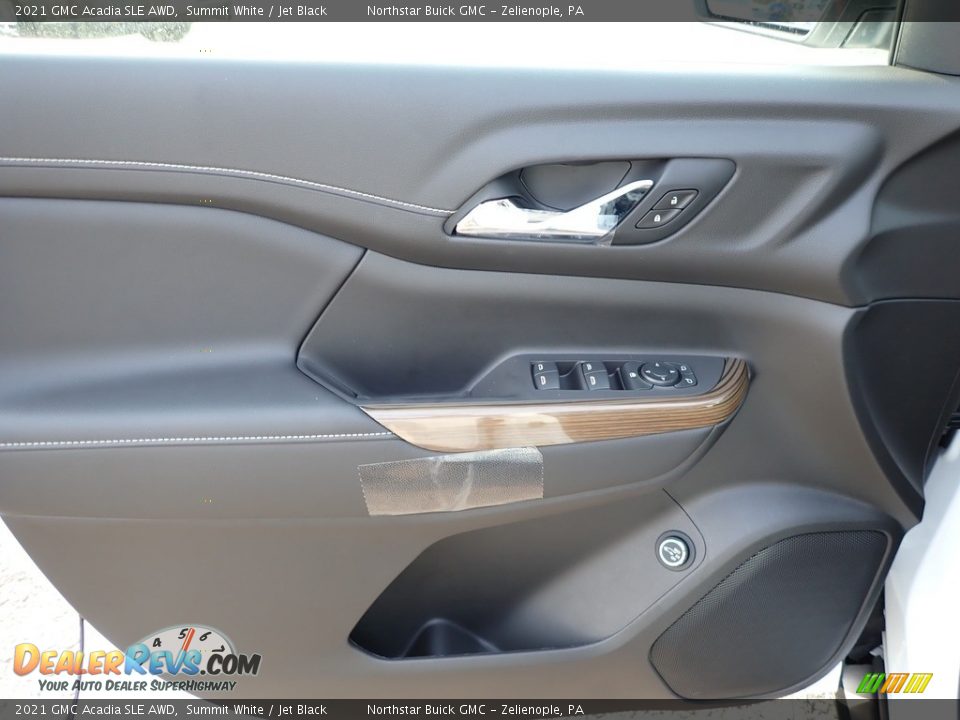 2021 GMC Acadia SLE AWD Summit White / Jet Black Photo #16
