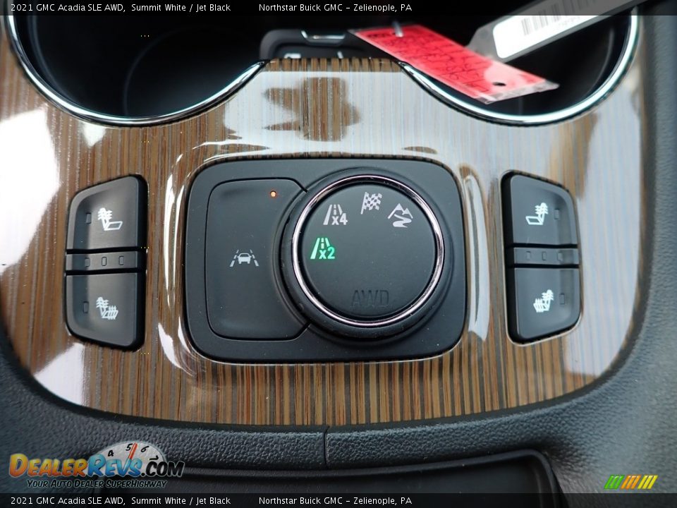 2021 GMC Acadia SLE AWD Summit White / Jet Black Photo #18