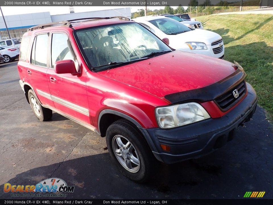 Milano Red 2000 Honda CR-V EX 4WD Photo #2