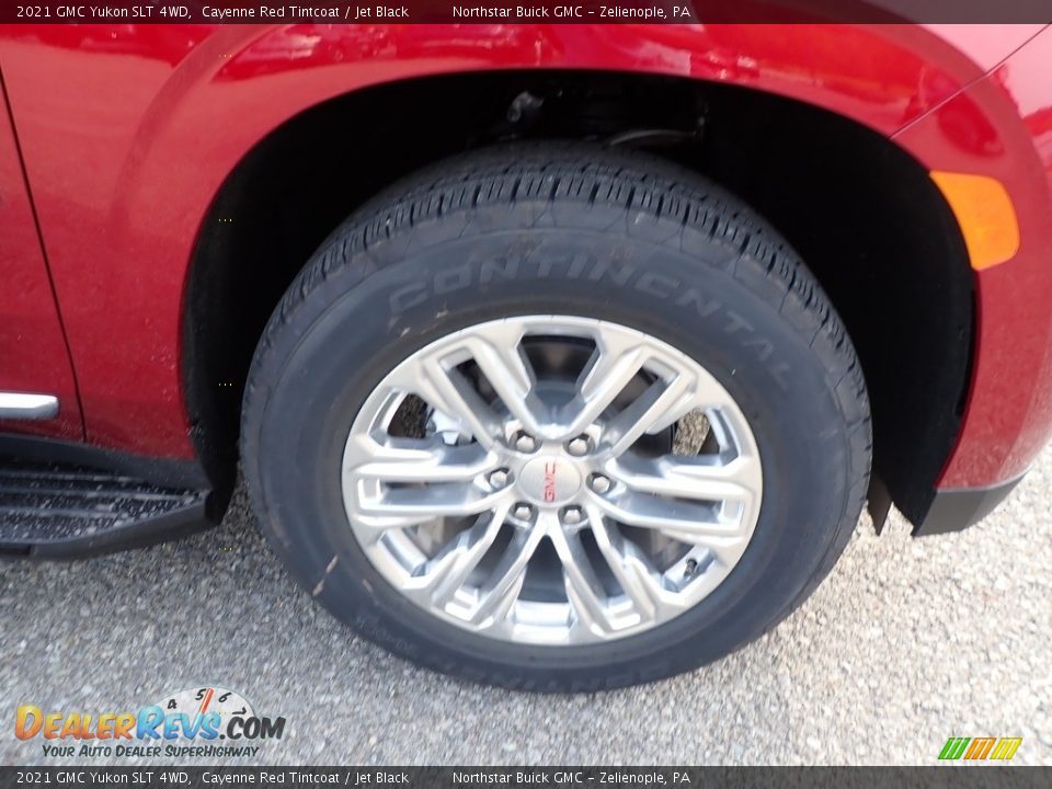 2021 GMC Yukon SLT 4WD Cayenne Red Tintcoat / Jet Black Photo #10