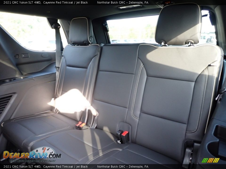 Rear Seat of 2021 GMC Yukon SLT 4WD Photo #14
