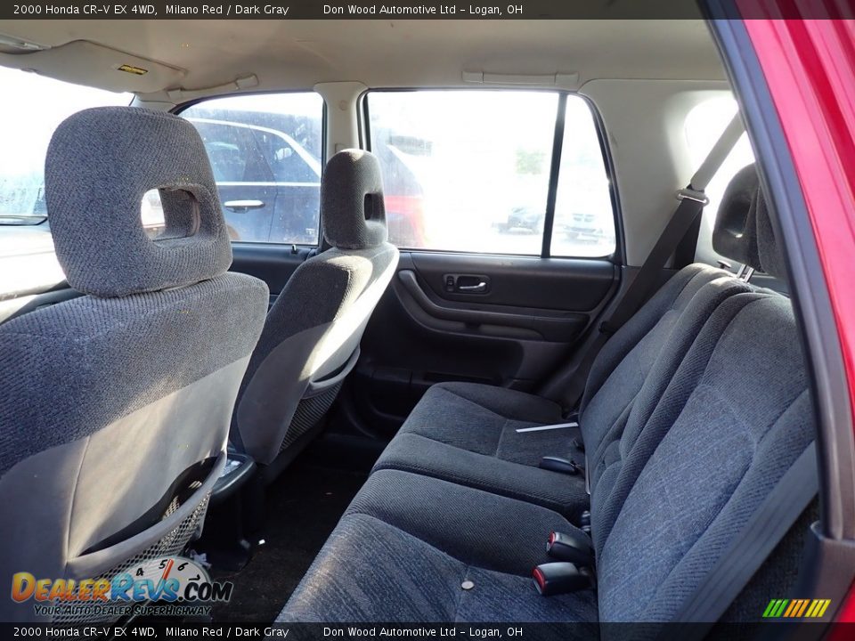 Rear Seat of 2000 Honda CR-V EX 4WD Photo #8