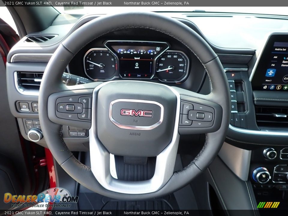 2021 GMC Yukon SLT 4WD Steering Wheel Photo #18