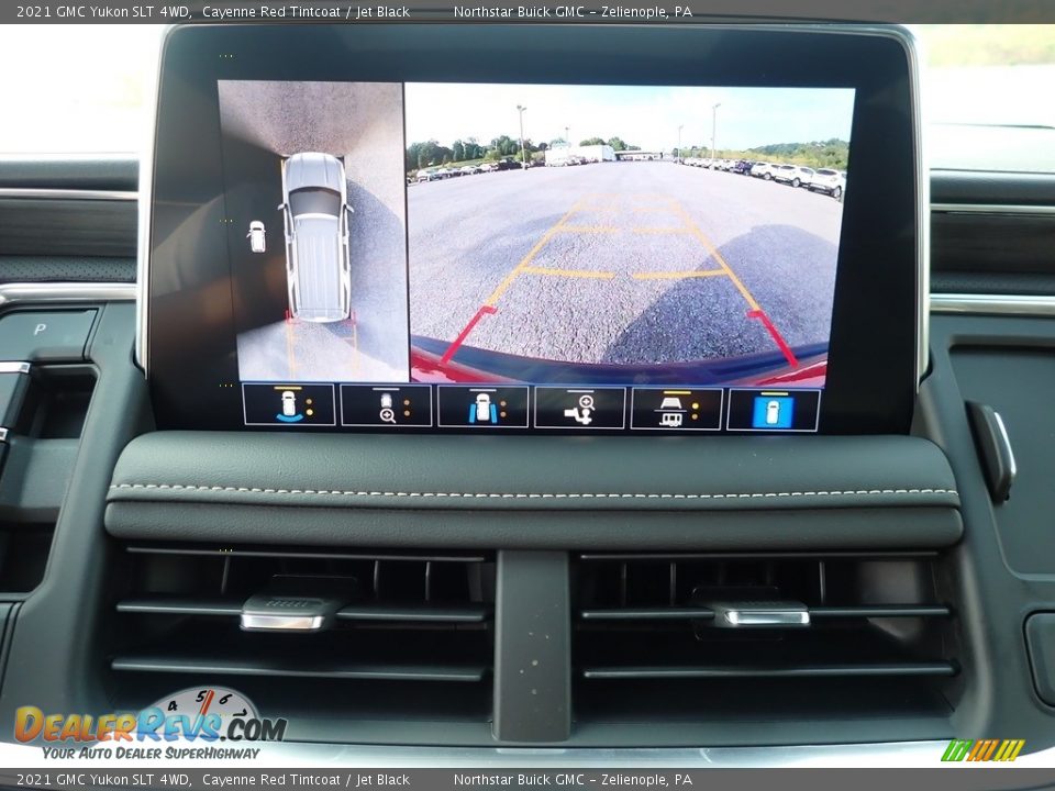 2021 GMC Yukon SLT 4WD Cayenne Red Tintcoat / Jet Black Photo #19