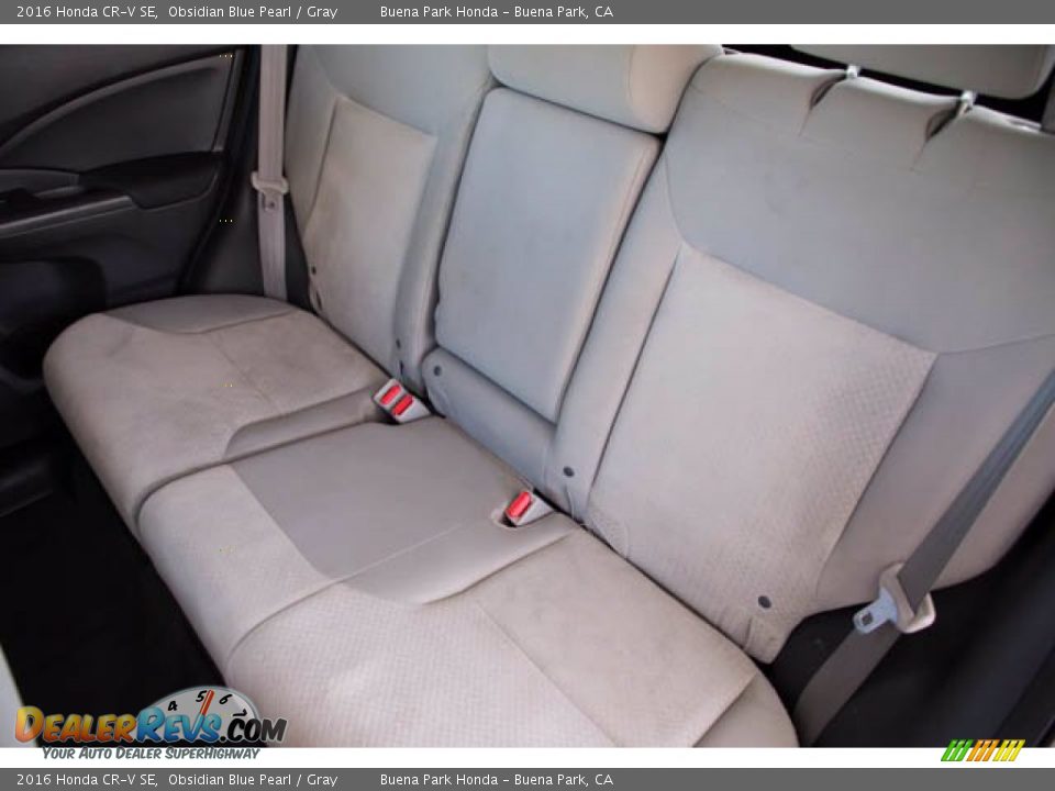 2016 Honda CR-V SE Obsidian Blue Pearl / Gray Photo #16