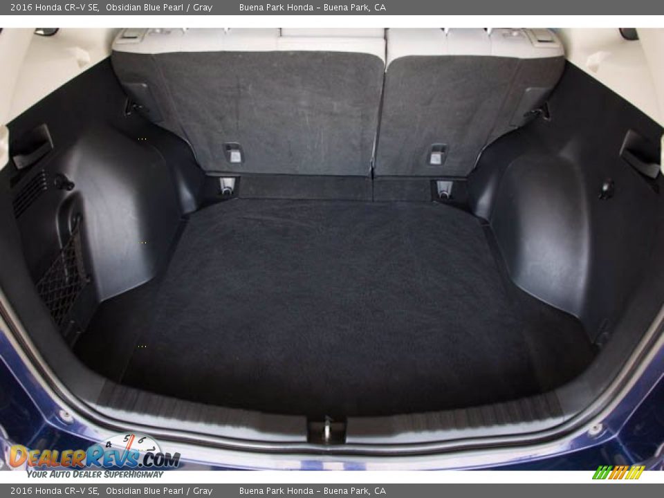 2016 Honda CR-V SE Obsidian Blue Pearl / Gray Photo #17