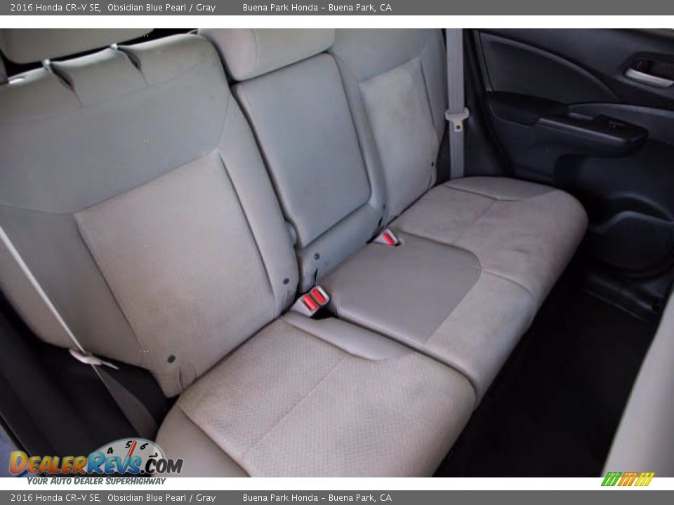 2016 Honda CR-V SE Obsidian Blue Pearl / Gray Photo #19