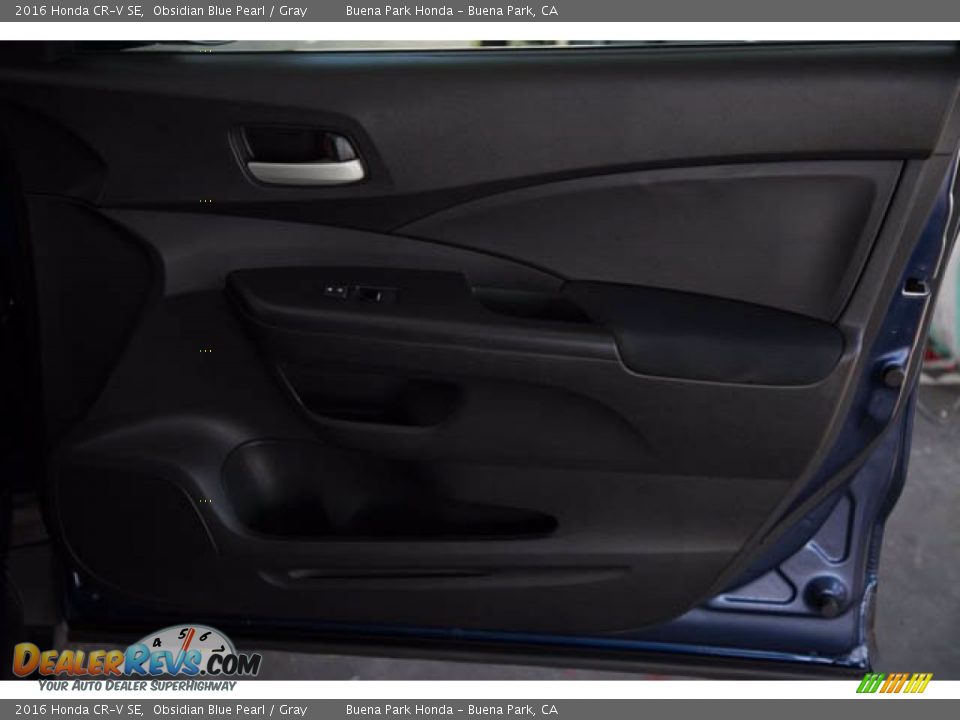 2016 Honda CR-V SE Obsidian Blue Pearl / Gray Photo #29