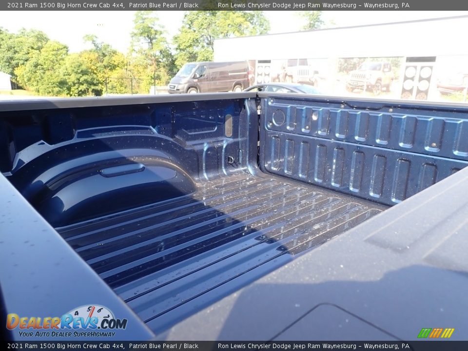 2021 Ram 1500 Big Horn Crew Cab 4x4 Patriot Blue Pearl / Black Photo #4
