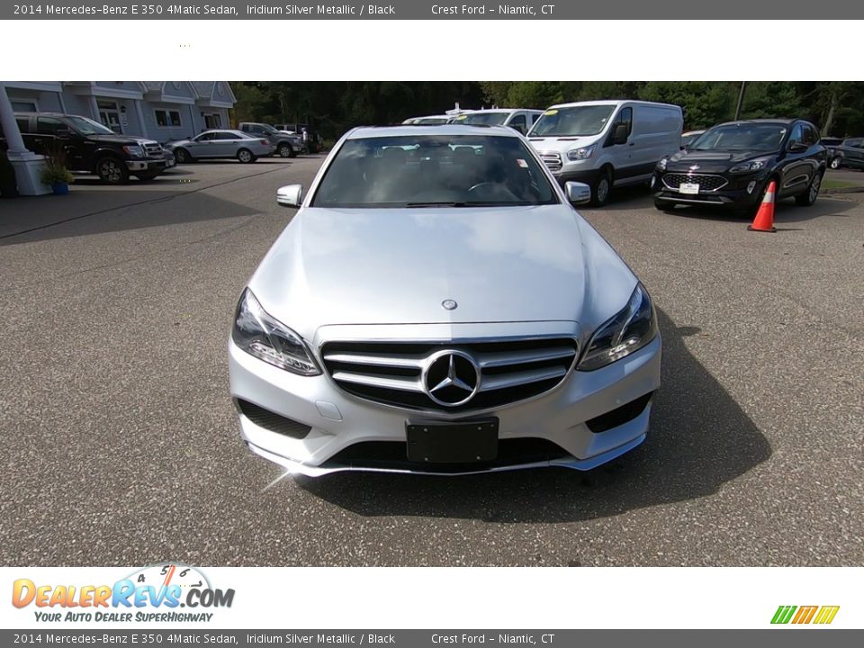 2014 Mercedes-Benz E 350 4Matic Sedan Iridium Silver Metallic / Black Photo #2