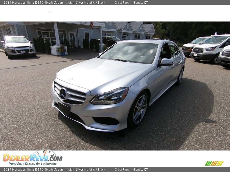 2014 Mercedes-Benz E 350 4Matic Sedan Iridium Silver Metallic / Black Photo #3