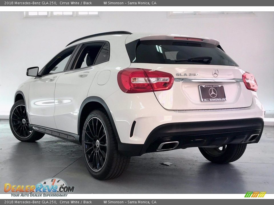 2018 Mercedes-Benz GLA 250 Cirrus White / Black Photo #10