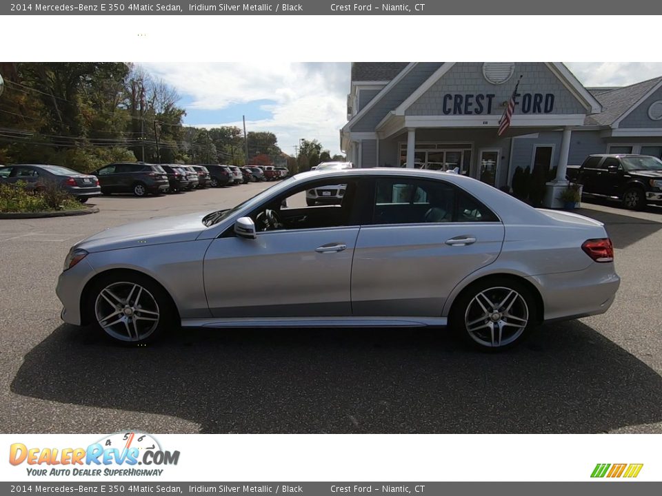 2014 Mercedes-Benz E 350 4Matic Sedan Iridium Silver Metallic / Black Photo #4