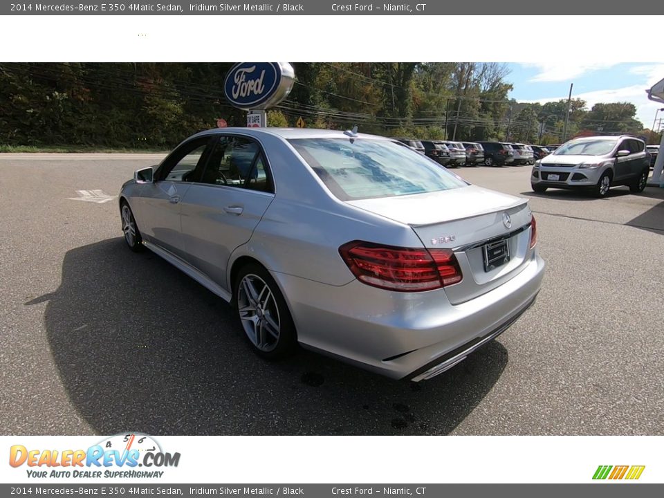 2014 Mercedes-Benz E 350 4Matic Sedan Iridium Silver Metallic / Black Photo #5