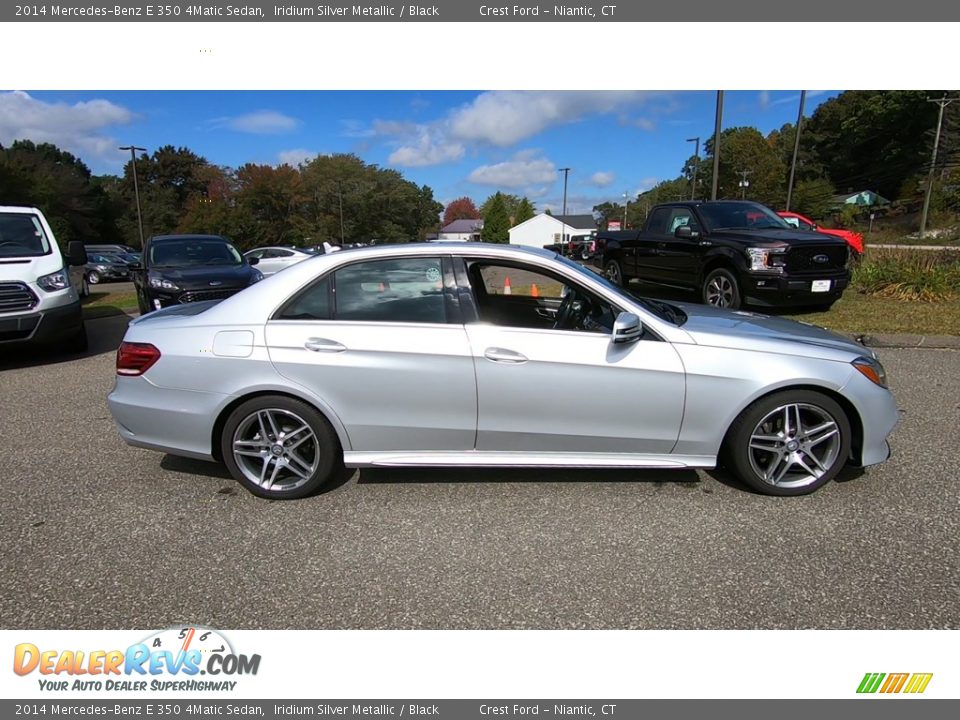 2014 Mercedes-Benz E 350 4Matic Sedan Iridium Silver Metallic / Black Photo #8