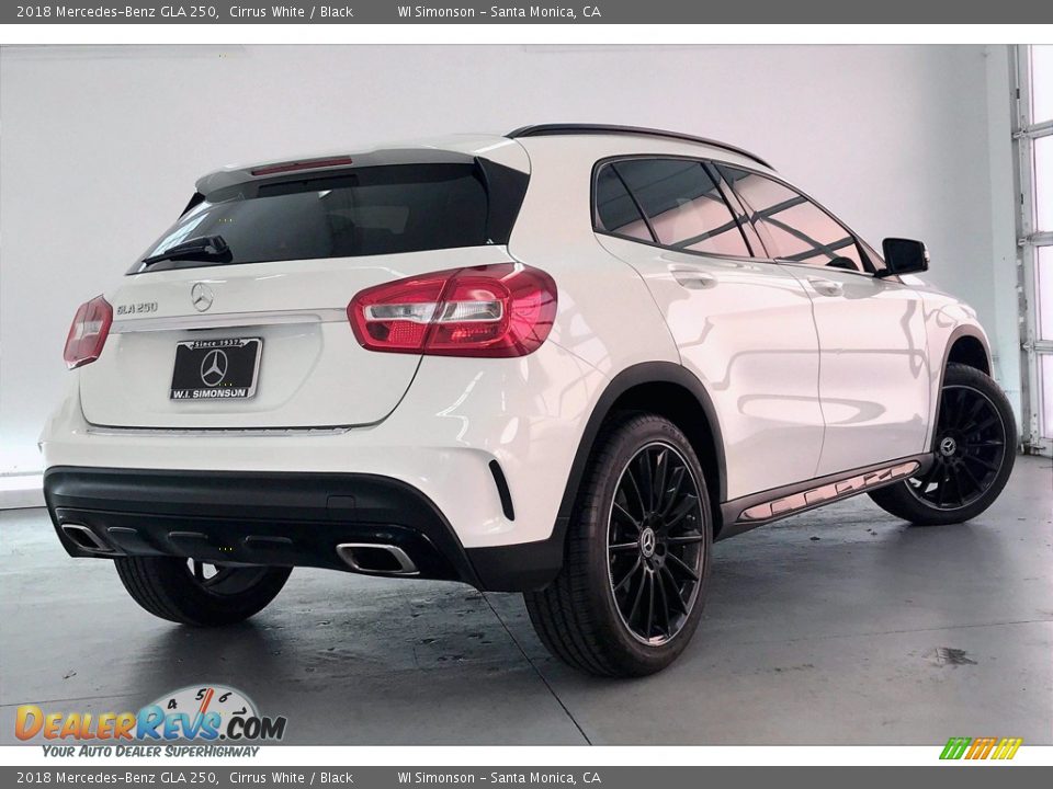 2018 Mercedes-Benz GLA 250 Cirrus White / Black Photo #16