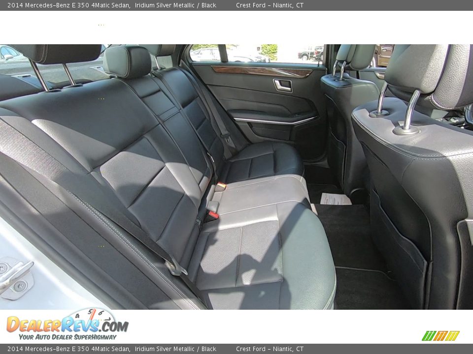 2014 Mercedes-Benz E 350 4Matic Sedan Iridium Silver Metallic / Black Photo #24