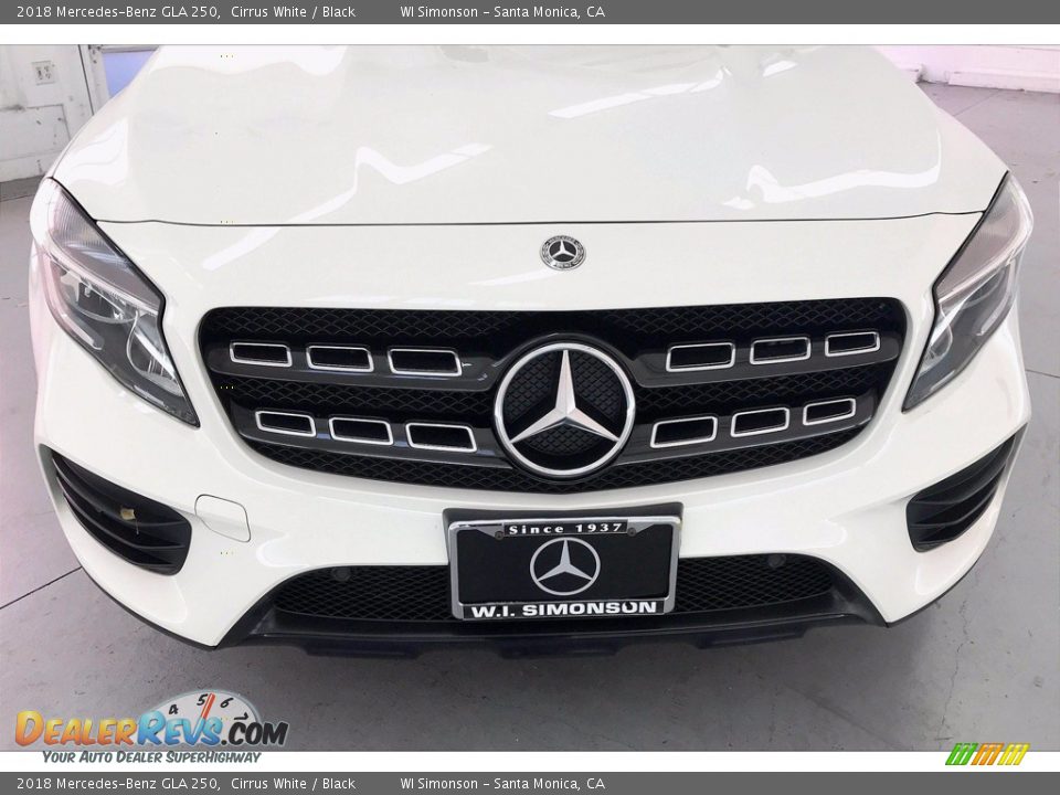 2018 Mercedes-Benz GLA 250 Cirrus White / Black Photo #33