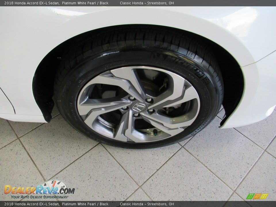 2018 Honda Accord EX-L Sedan Platinum White Pearl / Black Photo #5