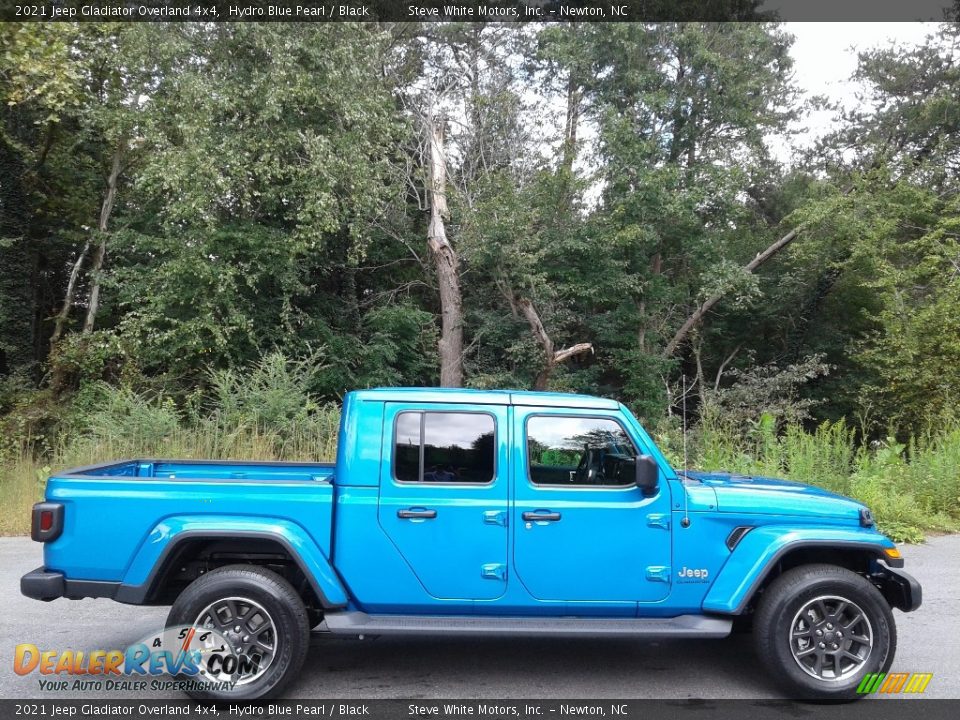 Hydro Blue Pearl 2021 Jeep Gladiator Overland 4x4 Photo #5