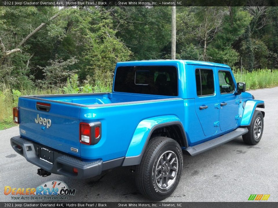 Hydro Blue Pearl 2021 Jeep Gladiator Overland 4x4 Photo #6