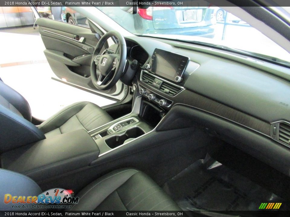 2018 Honda Accord EX-L Sedan Platinum White Pearl / Black Photo #15