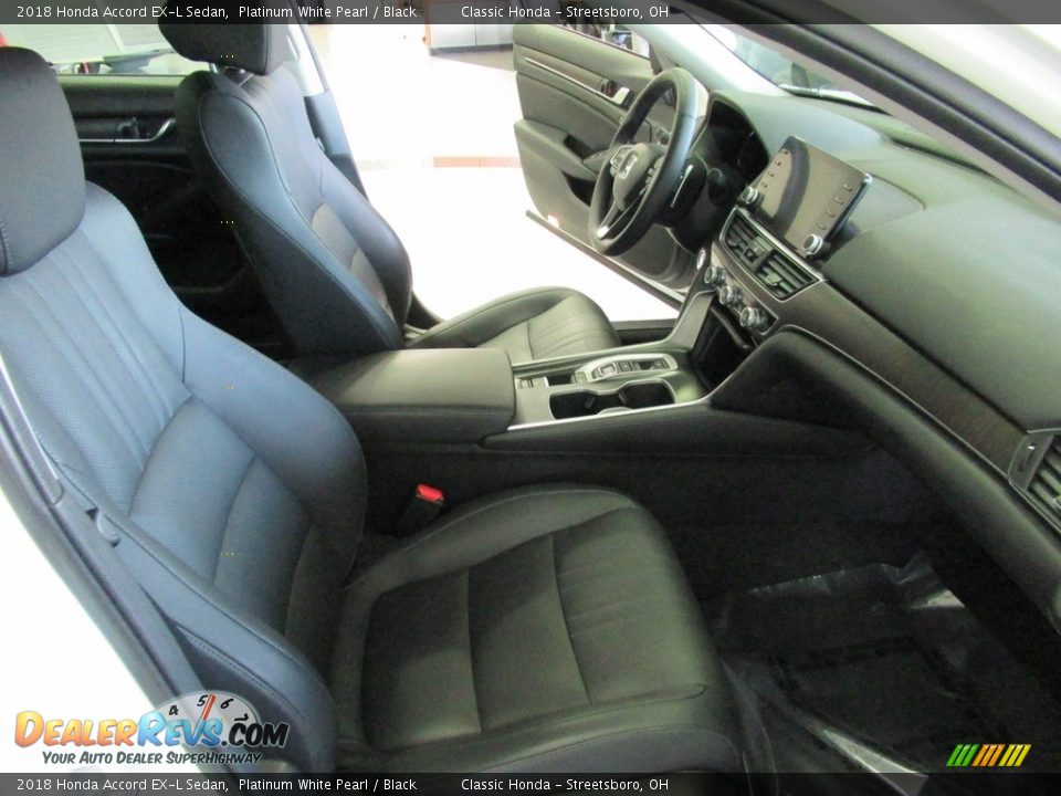 2018 Honda Accord EX-L Sedan Platinum White Pearl / Black Photo #16