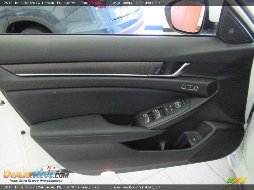 2018 Honda Accord EX-L Sedan Platinum White Pearl / Black Photo #26