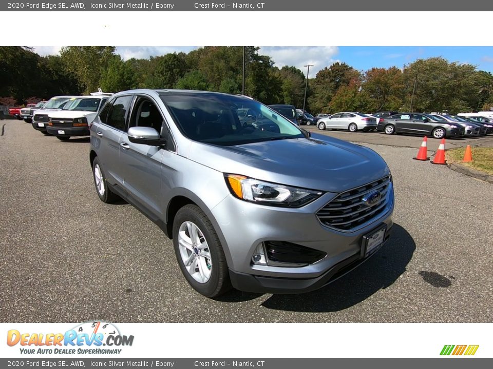 Front 3/4 View of 2020 Ford Edge SEL AWD Photo #1