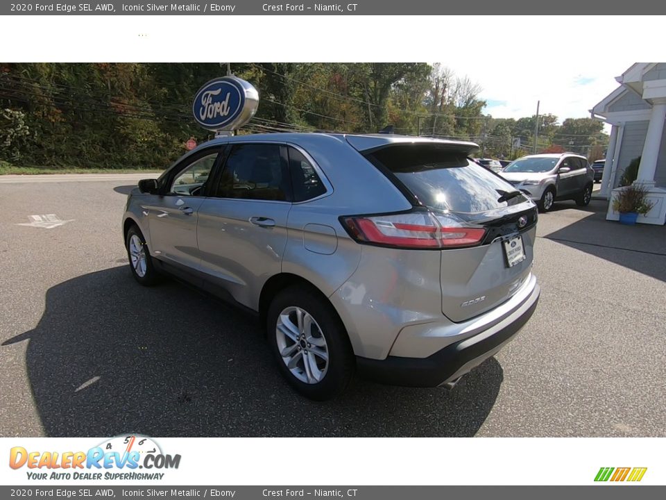 2020 Ford Edge SEL AWD Iconic Silver Metallic / Ebony Photo #5