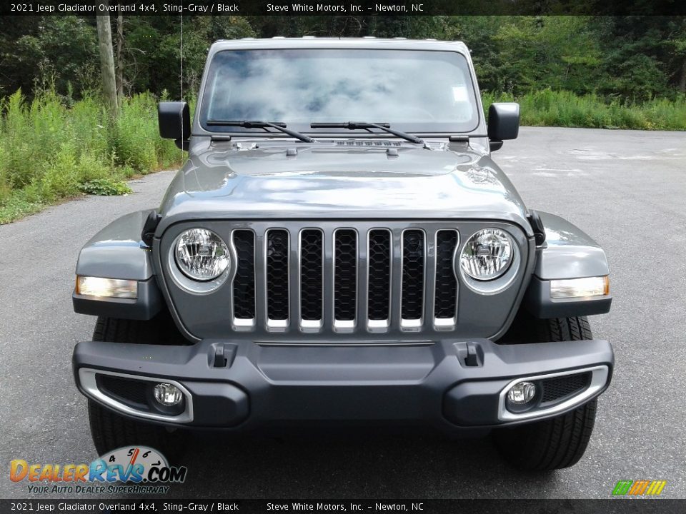 2021 Jeep Gladiator Overland 4x4 Sting-Gray / Black Photo #3