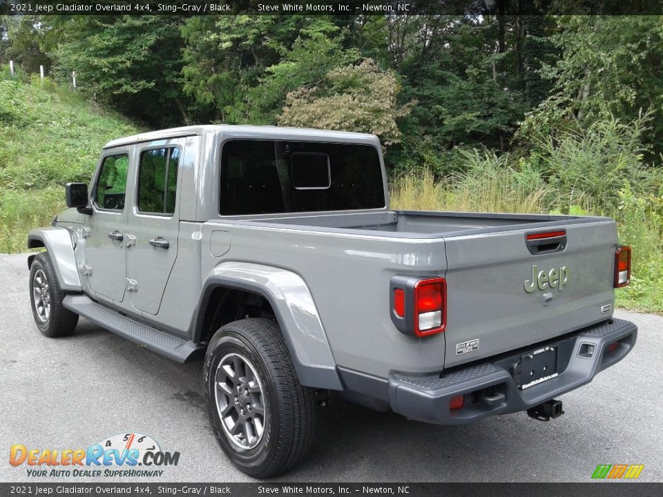 2021 Jeep Gladiator Overland 4x4 Sting-Gray / Black Photo #4